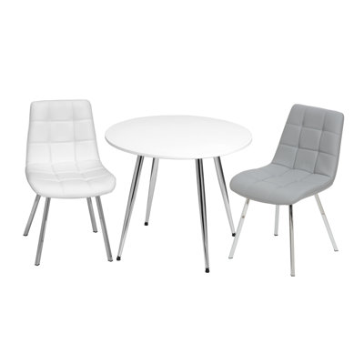 Paulita Kids 3 Piece Play Or Activity Table and Chair Set