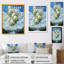 Pomme, Ascension, nuage, blanc, surréel I - fruits, art mural-100413668
