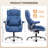 Heavy Duty Office Chair 750 lbs Capacity, Big and Tall Executive Chair with 3D Kneading Massage, Ergonomic High Back Desk Chair, Adjustable 4D Armrests-1102435043