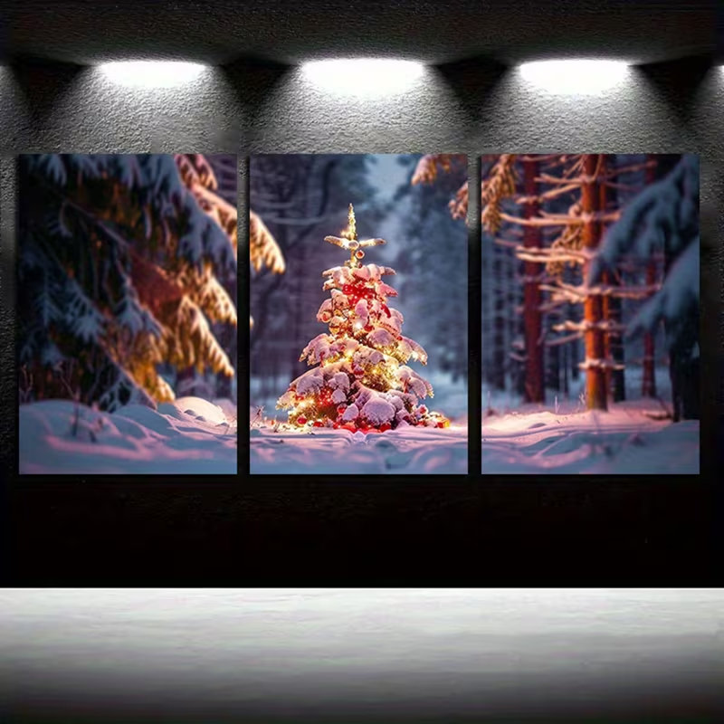 3 Piece Wrapped Canvas Print