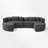 Upholstered Boneless Modular Sectional-213510067