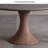 Nadaraj Vintage round rock plate table-284336145
