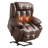 Power Lift Recliner Chair Electric Leather Heated Massage Chair with USB Port and Cupholder-1693500522