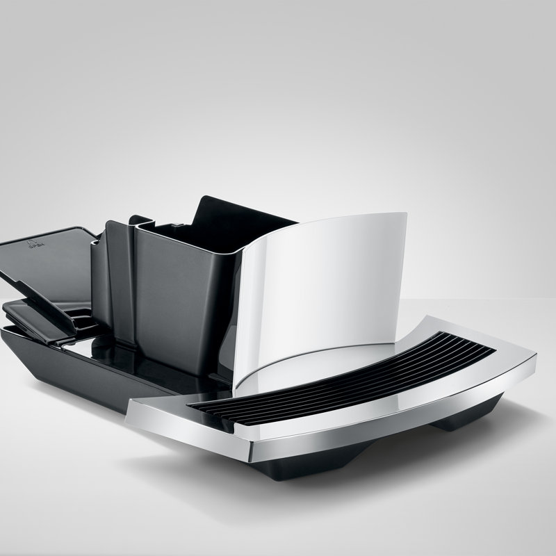 JURA E4 Fully Automatic Coffee & Espresso Machine, Piano White