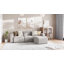 Canapé modulaire contemporain avec 2 repose-pieds Bridgetown-19894293