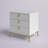3 - Drawer Nightstand With Metal Legs-1714995396