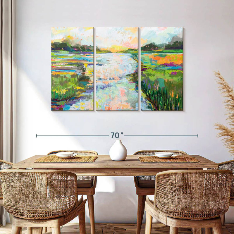 Avery Dancing Light, 36" H x 57" W