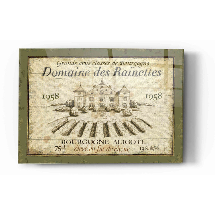 Ophelia & Co. French Wine Label Iii By Daphne Brissonnet - Unframed 