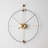 Black Round Skeleton Wall Clocks-135089281