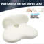 Coussin de siège à soulagement de la pression, coussin de siège en mousse à mémoire de forme et soulagement de la douleur au bas du dos-112059941