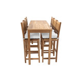 Huntington 7 - Piece Solid Wood Dining Set