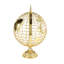 Globe terrestre pivotant en métal