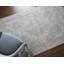 Tapis beige en coton / laine noué à la main Auni-1558295703
