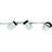 48'' 3 -Light Track Track Kit with Dimmable and Adjustable Head