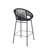 Outdoor Patio Faux Wicker Barstool Set Of 2 With Ergonomic Design And Weather-Resistant PE Construction.-254394818