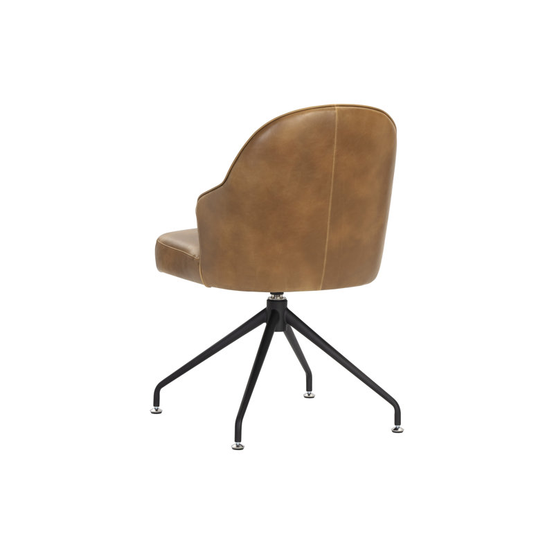 Bretta Upholstered Dining Chair, Brown