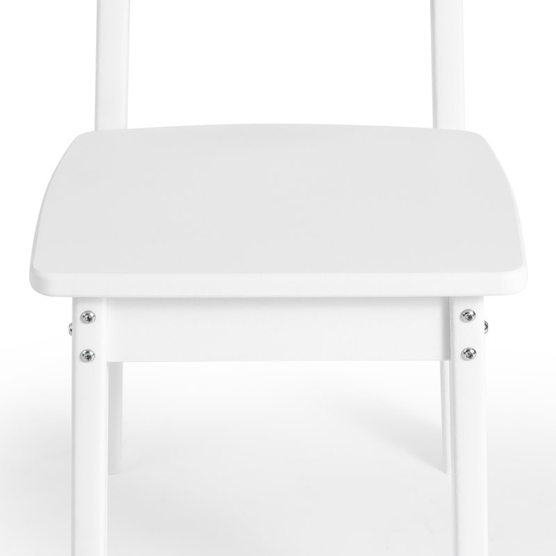 Chaise de salle à manger pour enfants, Blanc