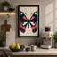 Butterfly Geometric - Wrapped Canvas-559107066-559107071