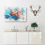Pink Jellyfish Watercolour - Wrapped Canvas-56665431