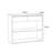 Modern simple rectangular console table-1226022919