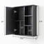 Armoire à pharmacie murale 24 po Red Barrel Studio®-1465788114