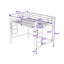 Classic Metal Loft Bed with Dual-Side Ladders-1798008969