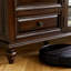 Meuble télé de style américain en bois massif-106815756