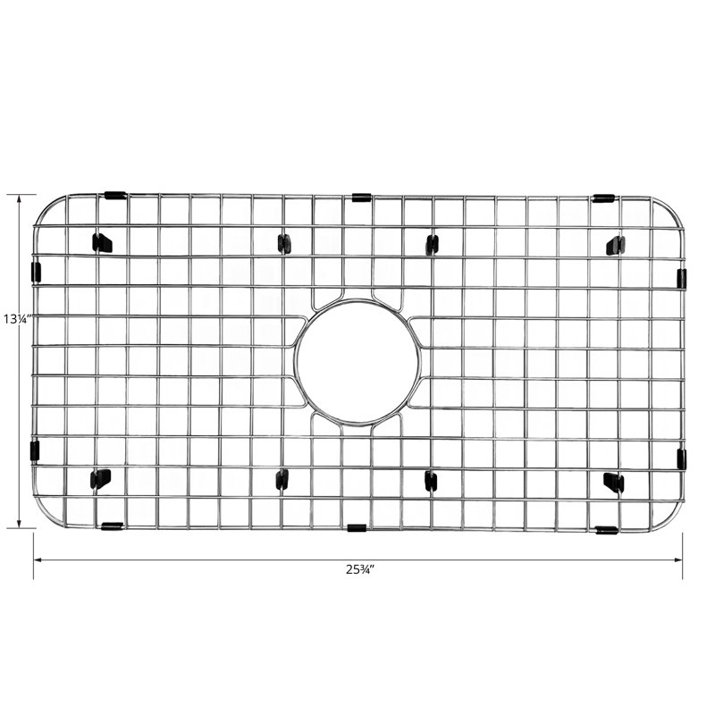 Grille d'évier 25,75 po x 13,25 po