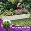 Metal Raised Garden Bed,240x61x43cm-1830031391
