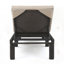 CHAISE Longe avec coussin