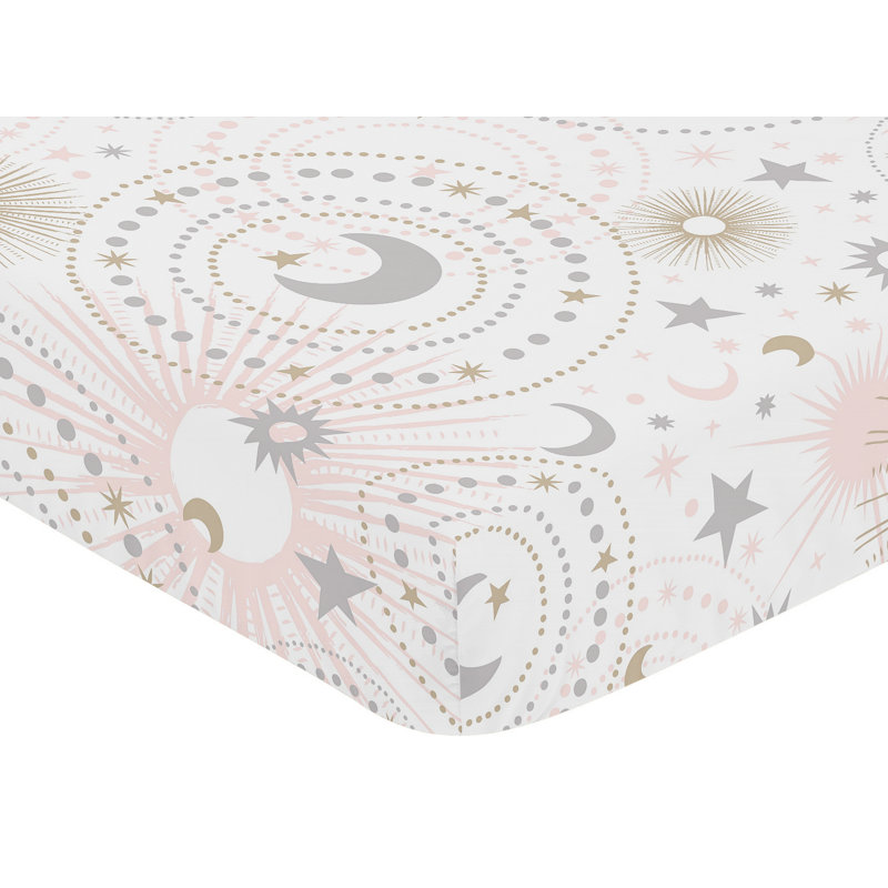 Celestial Fitted Crib Sheet