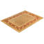 Tapis jaune / olive / marron noué à la main Vassiliya Eclectic 9 pi 1 po x 11 pi 10 po