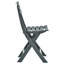 Kat Plastic / Resin Patio Folding Chair Folding Chair Set-1450341259
