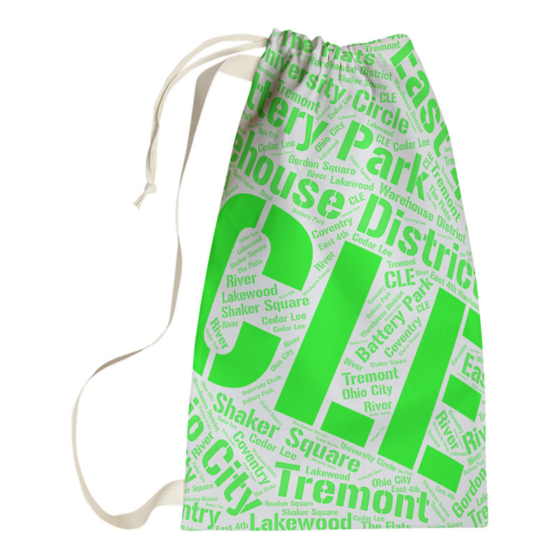 Laundry Hamper with Handles, Green, Small (29" H x 18" W x 1.5" D), Seattle