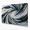 «Lyrical Abstraction 47», art mural sur toile grise
