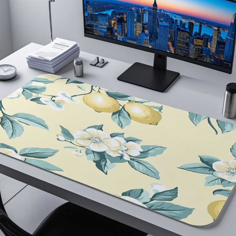 Polyester Desk Pad, 31.5x15.5
