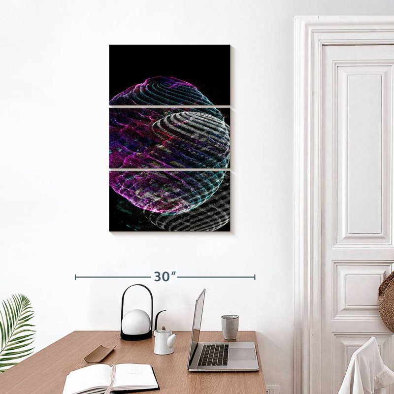 Avery Particles III, 32" H x 20" W
