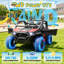 UTV 24v pour enfants avec télécommande parentale, suspension à quatre roues, musique Bluetooth et lumières DEL-126085255