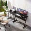 L-Shaped Metal Base Computer Desk-2098891008