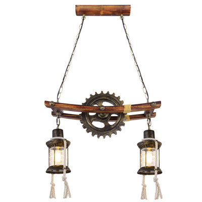 Grimaldo 2-Light Kitchen Island Pendant