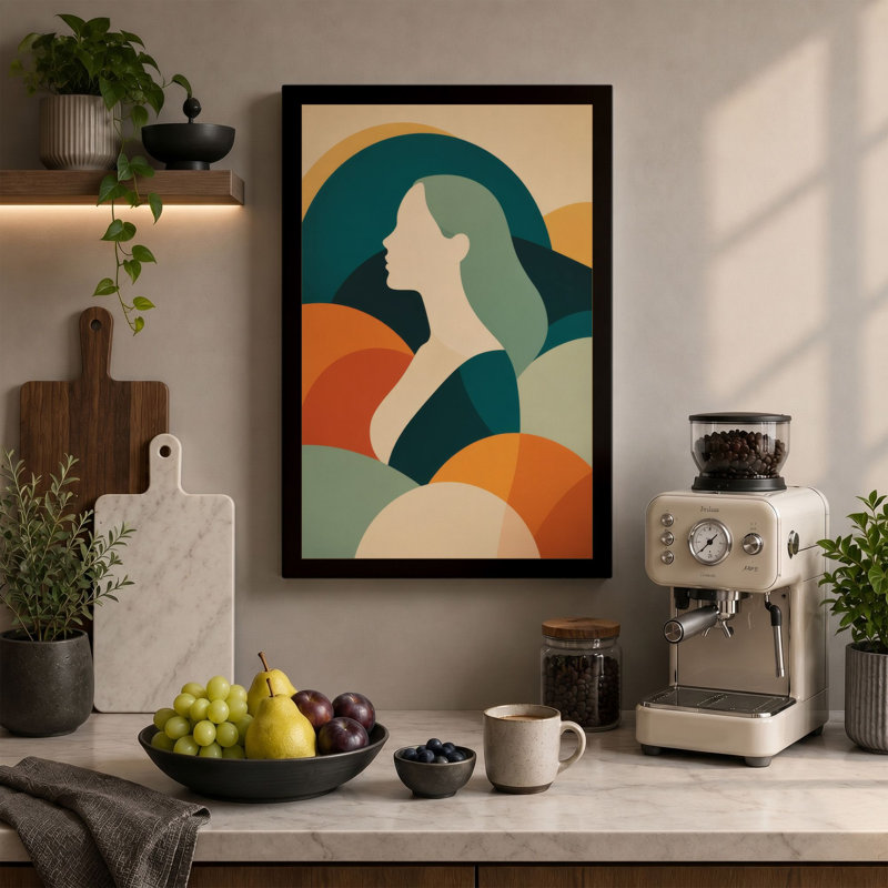 Print, 30x20 - 76.2 x 50.8 cm, Ochre Border