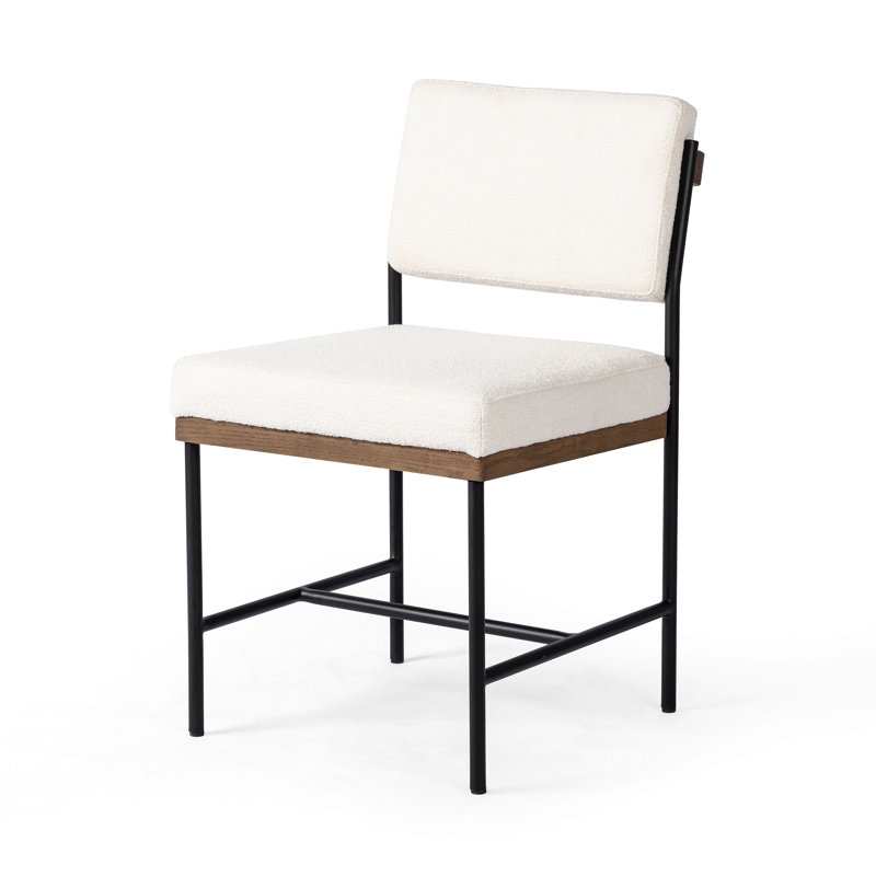 Popovich Dining Chair-Savile Flannel, Fayette Cloud