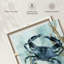 Crabe bleu marine sur toile-1626847703