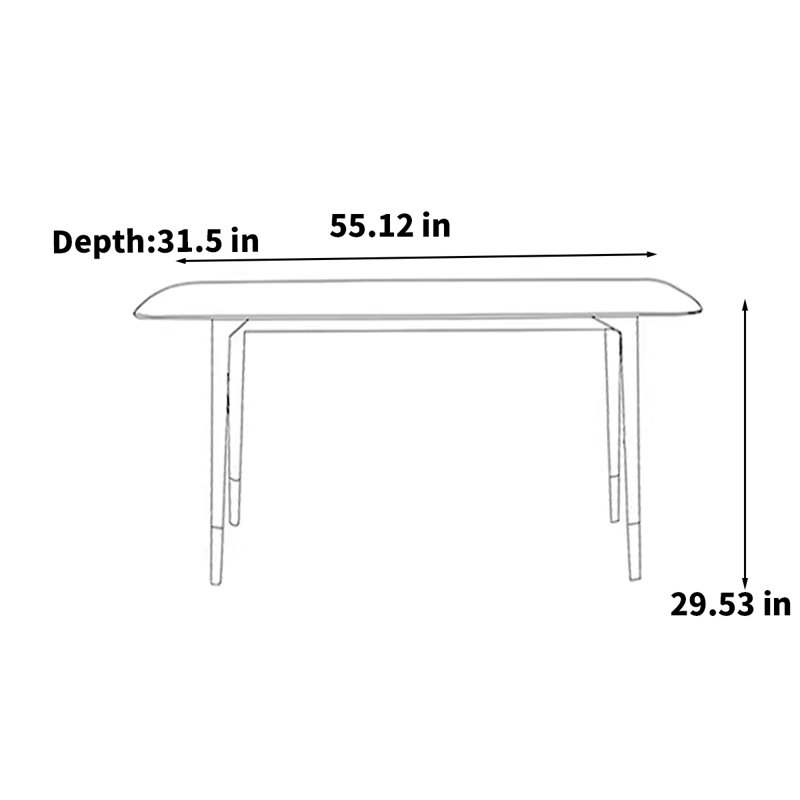 Gautieri, H 29,53 po x L 55,12 po x l 31,5 po