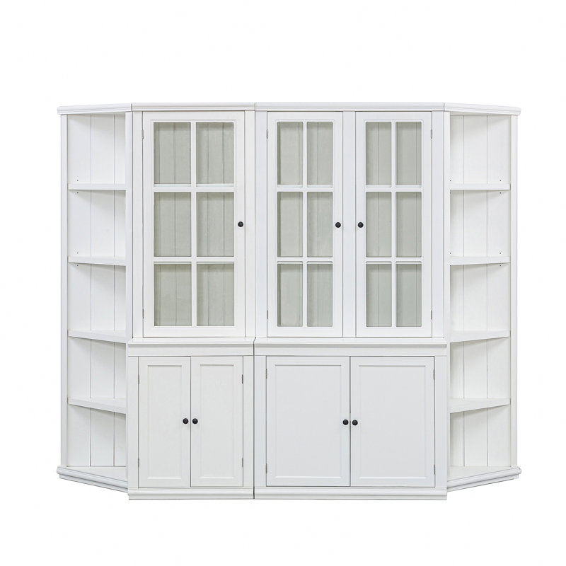 Grande armoire de présentation, H 75,25 po x l 92,9 po x P 24,25 po