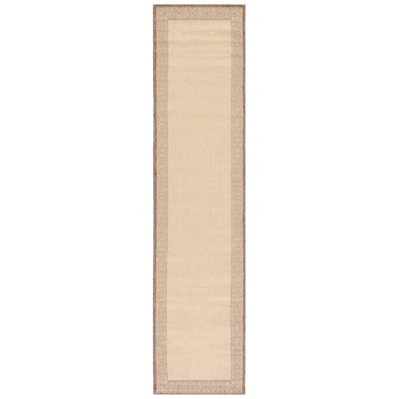 Tapis oriental intérieur / extérieur Herefordshire Performance, Tapis de couloir 2 pi 3 po x 10 pi