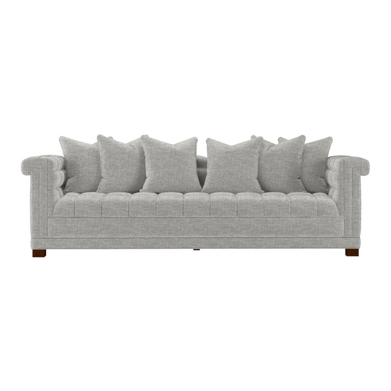 Vittorio Tufted Sofa, Merino Porcelain (Performance fabric) 1360-96, Cambridge