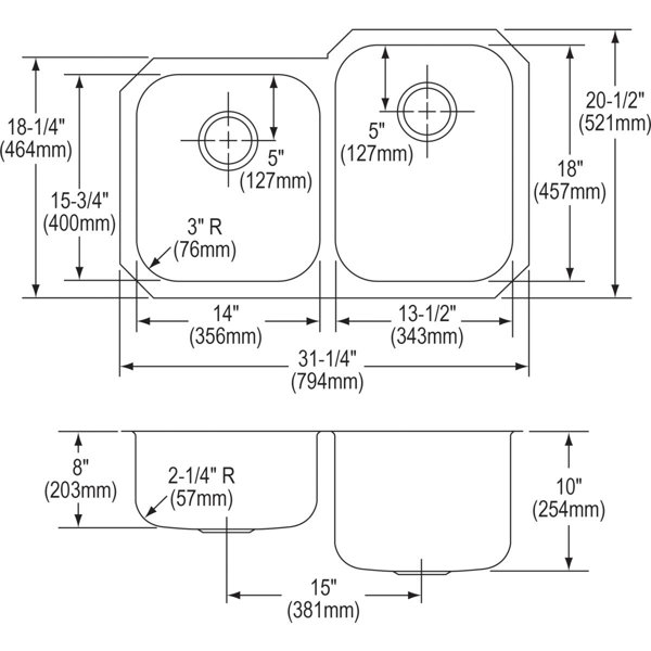 Dimensions du produit
