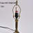 Lampe de table en bronze antique de 14,6 po Steelman avec 1 ampoule DEL-2141009442