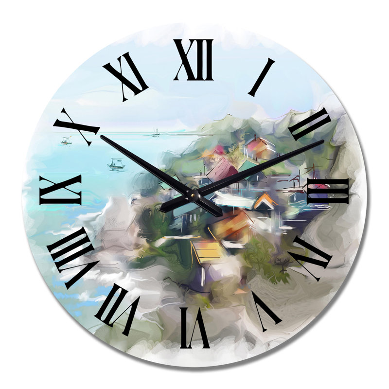 Horloge murale surdimensionnée, Moyen